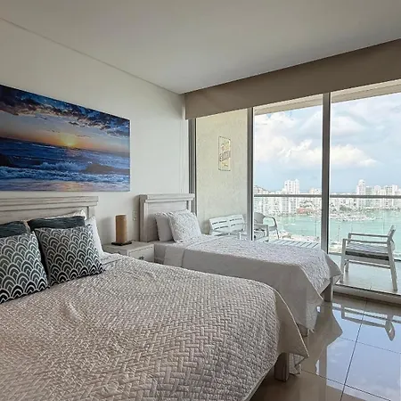 Espectacular Apto En H2 Piso 20! Apartment Cartagena